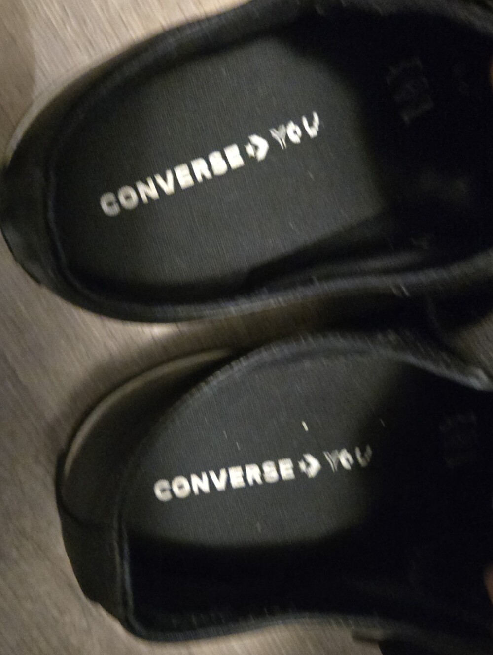 Converse By You Custom Black Leather Low Top Sneakers - Men's 12 / Women's 14 - Picture 13 of 13